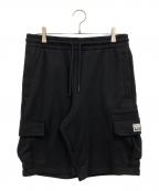 PROCLUB×X-LARGEプロクラブ×エクストララージ）の古着「COMFORT FRENCH TERRY CARGO SHORTS」｜ブラック