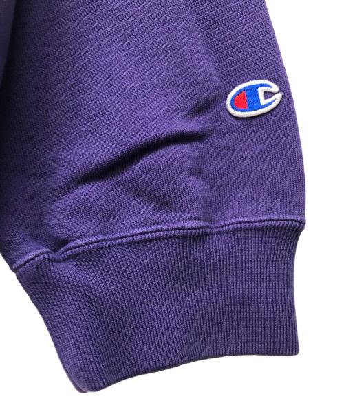 Champion（チャンピオン）Champion (チャンピオン) X-LARGE (エクストララージ) ZIP UP HOODED SWEATSHIRT パープル サイズ:Ｌ 未使用品の古着・服飾アイテム