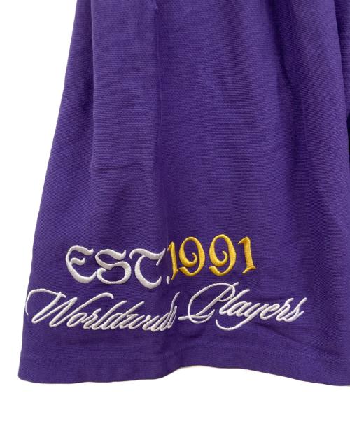 X-LARGE（エクストララージ）X-LARGE (エクストララージ) Champion (チャンピオン) SWEAT SHORTS パープル サイズ:Ｌの古着・服飾アイテム