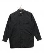 LEMAIREルメール）の古着「MILITARY SHIRT」｜ブラック