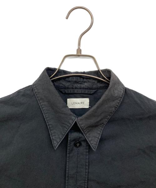 LEMAIRE（ルメール）LEMAIRE (ルメール) MILITARY SHIRT ブラック サイズ:50の古着・服飾アイテム