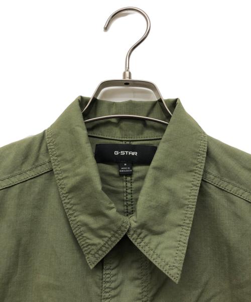 G-STAR RAW（ジースターロゥ）G-STAR RAW (ジースターロゥ) ミリタリージャケット グリーン サイズ:Mの古着・服飾アイテム