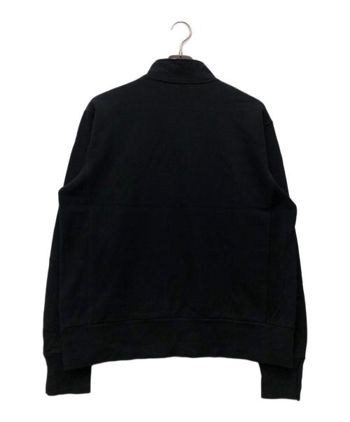 ELACIO（エラシオ）ELACIO (エラシオ) ハーフジップスウェット ブラック サイズ:6の古着・服飾アイテム