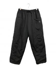 South2 West8（サウスツー ウエストエイト）の古着「Insulator Belted Pant」｜ブラック