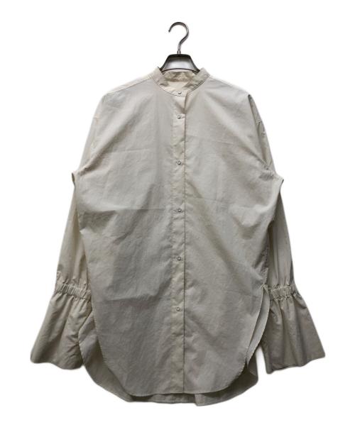TODAYFUL（トゥデイフル）TODAYFUL (トゥデイフル) Gather Sleeve Typewriter Blouse ホワイト サイズ:Freeの古着・服飾アイテム