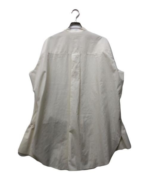 TODAYFUL（トゥデイフル）TODAYFUL (トゥデイフル) Gather Sleeve Typewriter Blouse ホワイト サイズ:Freeの古着・服飾アイテム