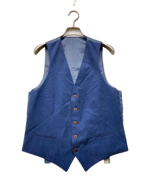 PACO MORAVIA（パコ モラヴィア）PACO MORAVIA (パコ モラヴィア) 3Pセットアップスーツ ブルー サイズ:46の古着・服飾アイテム
