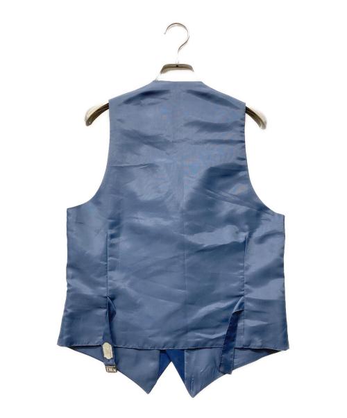 PACO MORAVIA（パコ モラヴィア）PACO MORAVIA (パコ モラヴィア) 3Pセットアップスーツ ブルー サイズ:46の古着・服飾アイテム
