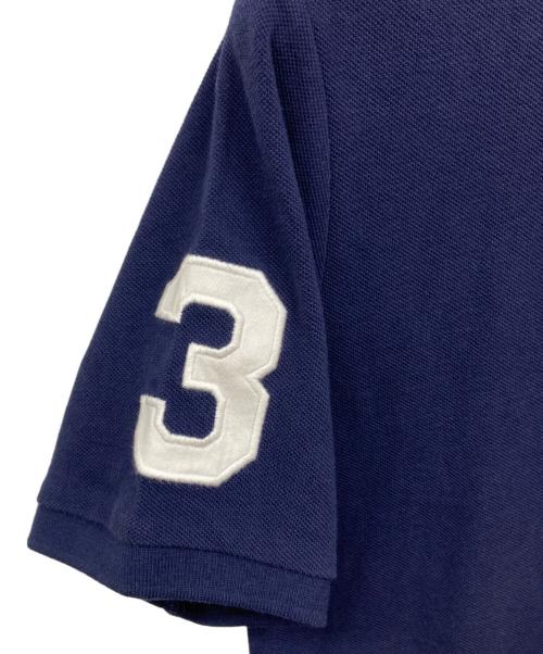POLO RALPH LAUREN（ポロ・ラルフローレン）POLO RALPH LAUREN (ポロ・ラルフローレン) BIGポニーポロシャツ ネイビー サイズ:14・16の古着・服飾アイテム