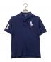 POLO RALPH LAUREN（ポロ・ラルフローレン）の古着「BIGポニーポロシャツ」｜ネイビー