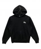stussyステューシー）の古着「パーカー」｜ブラック