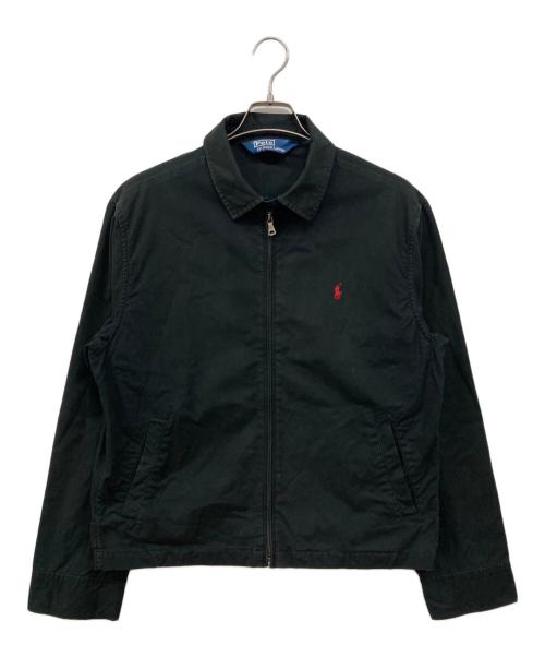 POLO RALPH LAUREN（ポロ・ラルフローレン）POLO RALPH LAUREN (ポロ・ラルフローレン) スイングトップ ブラック サイズ:Lの古着・服飾アイテム