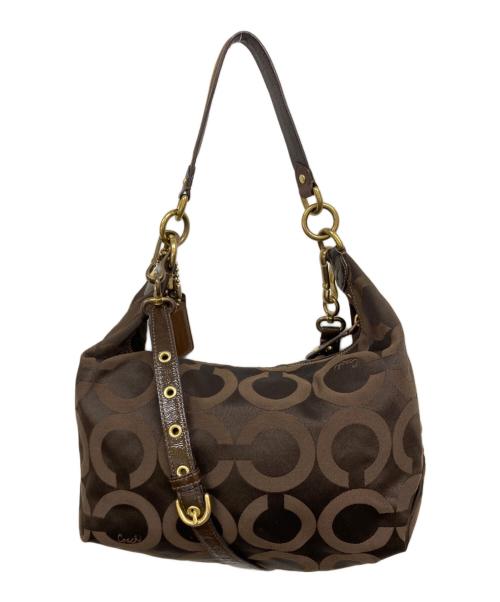 COACH（コーチ）COACH (コーチ) ショルダーバッグ ブラウンの古着・服飾アイテム