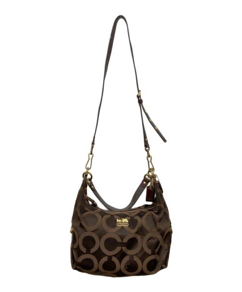 COACH（コーチ）COACH (コーチ) ショルダーバッグ ブラウンの古着・服飾アイテム