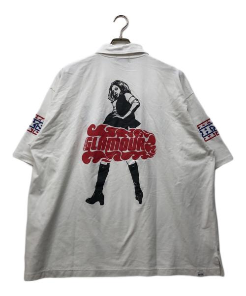 hysterics（ヒステリックス）hysterics (ヒステリックス) HG PIT CREW シャツ ホワイト サイズ:XLの古着・服飾アイテム