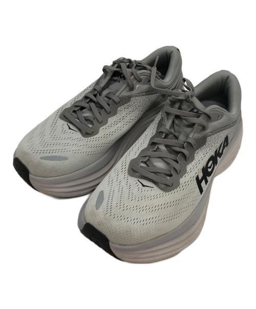 HOKAONEONE（ホカオネオネ）HOKAONEONE (ホカオネオネ) BONDI 8 グレー サイズ:28の古着・服飾アイテム
