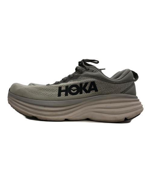HOKAONEONE（ホカオネオネ）HOKAONEONE (ホカオネオネ) BONDI 8 グレー サイズ:28の古着・服飾アイテム