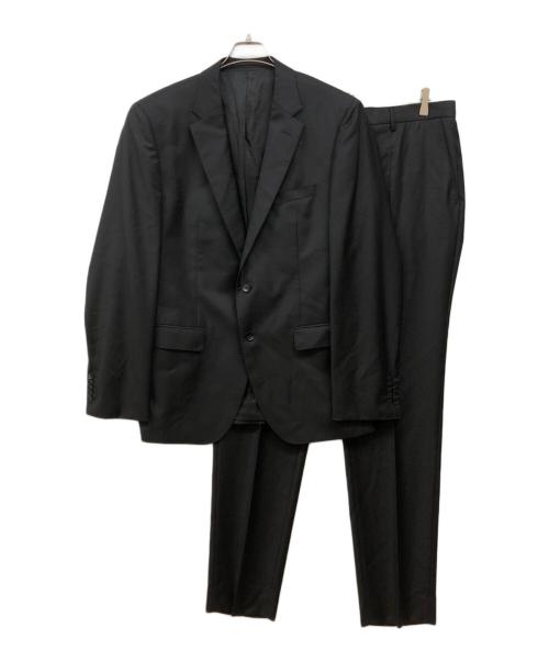 BOSS HUGO BOSS（ボス ヒューゴボス）BOSS HUGO BOSS (ボス ヒューゴボス) セットアップスーツ ブラック サイズ:52の古着・服飾アイテム
