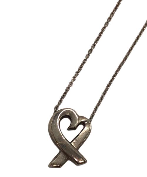 TIFFANY & Co.（ティファニー）Tiffany & Co. (ティファニー) ラビングハートネックレス シルバーの古着・服飾アイテム