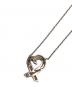 Tiffany & Co. (ティファニー) ラビングハートネックレス シルバー：10000円