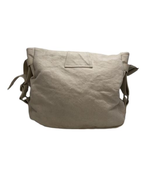 SLOW&CO（スロウアンドコー）SLOW&CO (スロウアンドコー) Truck - French Army Shoulder Bag - アイボリーの古着・服飾アイテム