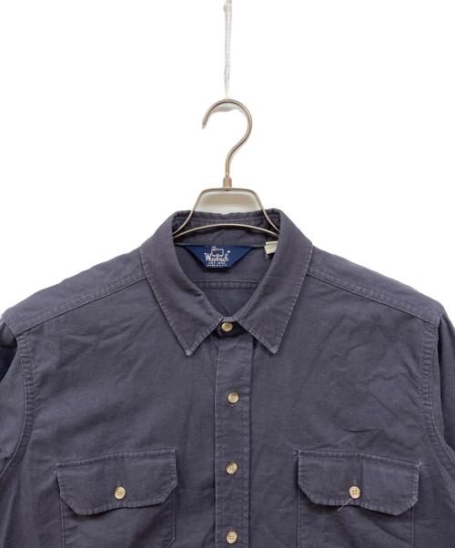 WOOLRICH（ウールリッチ）WOOLRICH (ウールリッチ) 長袖シャツ ネイビー サイズ:XLの古着・服飾アイテム