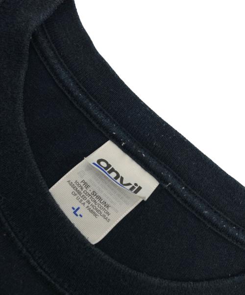 anvil（アンヴィル）anvil (アンヴィル) SONIC YOUTH (ソニックユース) クルーネックTシャツ ブラック サイズ:Lの古着・服飾アイテム