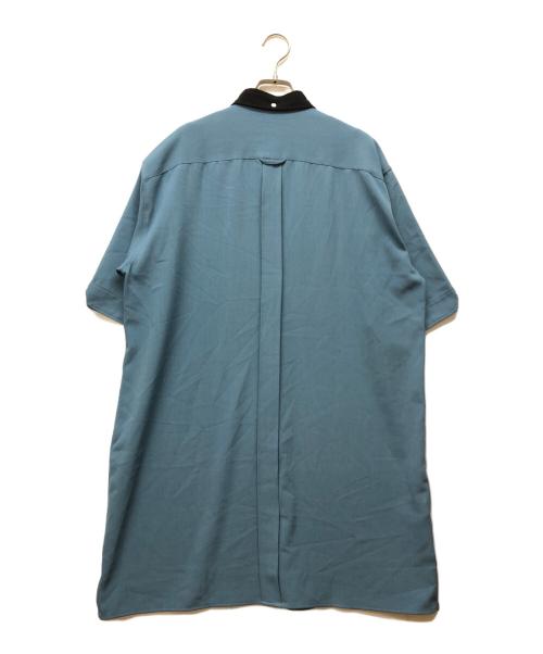 FRED PERRY（フレッドペリー）FRED PERRY (フレッドペリー) 半袖ワンピース ブルー サイズ:Mの古着・服飾アイテム