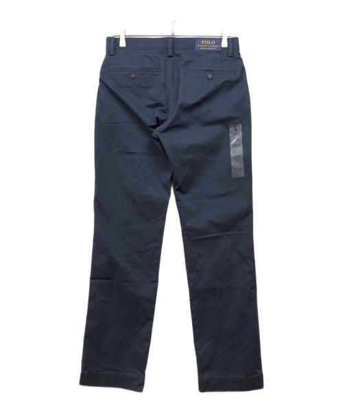 POLO RALPH LAUREN（ポロ・ラルフローレン）POLO RALPH LAUREN (ポロ・ラルフローレン) ストレッチストレートフィットチノパン ネイビー サイズ:28×30の古着・服飾アイテム