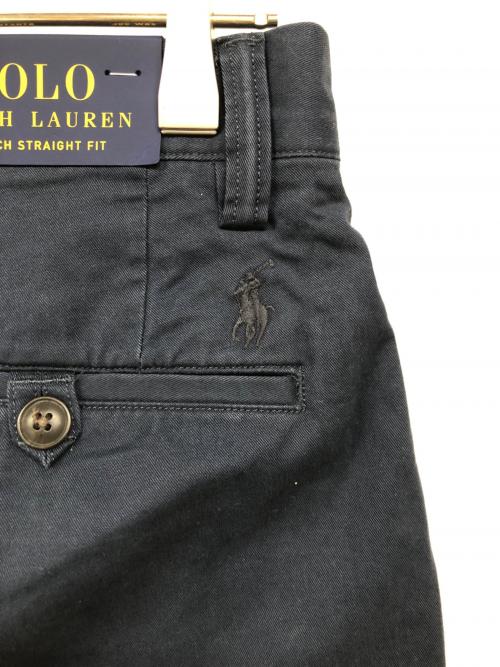 POLO RALPH LAUREN（ポロ・ラルフローレン）POLO RALPH LAUREN (ポロ・ラルフローレン) ストレッチストレートフィットチノパン ネイビー サイズ:28×30の古着・服飾アイテム