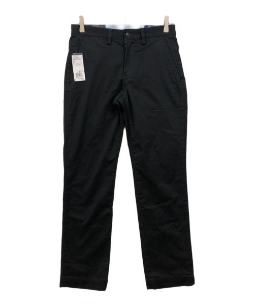 POLO RALPH LAUREN（ポロ・ラルフローレン）POLO RALPH LAUREN (ポロ・ラルフローレン) テーパードパンツ ブラック サイズ:28×30の古着・服飾アイテム