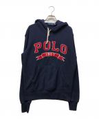 POLO RALPH LAURENポロ・ラルフローレン）の古着「プルオーバーパーカー」｜ネイビー