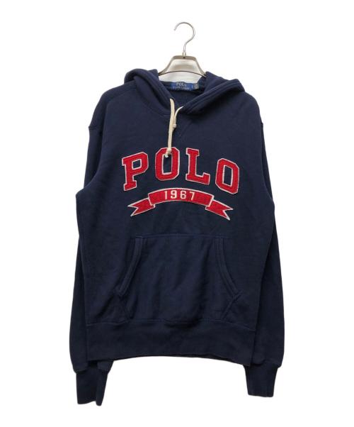 POLO RALPH LAUREN（ポロ・ラルフローレン）POLO RALPH LAUREN (ポロ・ラルフローレン) プルオーバーパーカー ネイビー サイズ:Sの古着・服飾アイテム