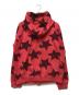 A BATHING APE (アベイシングエイプ) ジップパーカー レッド サイズ:M：12000円