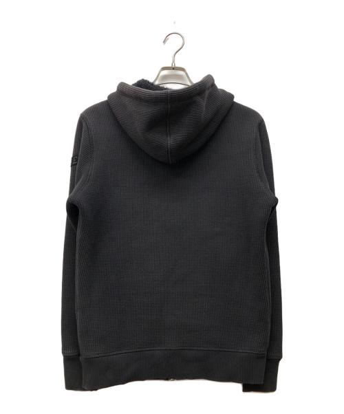 DIESEL（ディーゼル）DIESEL (ディーゼル) メッシュジップパーカー ブラック サイズ:Sの古着・服飾アイテム