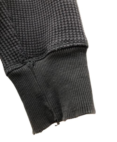 DIESEL（ディーゼル）DIESEL (ディーゼル) メッシュジップパーカー ブラック サイズ:Sの古着・服飾アイテム