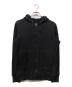 DIESEL（ディーゼル）の古着「メッシュジップパーカー」｜ブラック