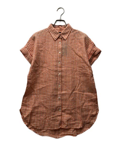 LAUREN RALPH LAUREN（ローレン ラルフ ローレン）LAUREN RALPH LAUREN (ローレン ラルフ ローレン) 半袖シャツ オレンジ サイズ:S 未使用品の古着・服飾アイテム