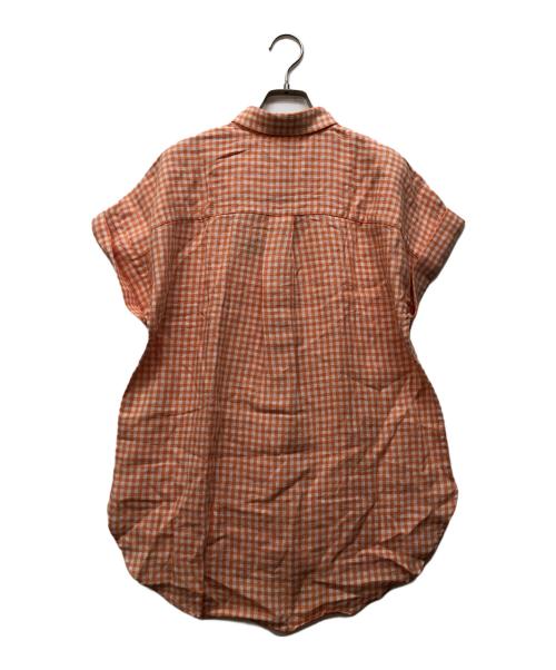 LAUREN RALPH LAUREN（ローレン ラルフ ローレン）LAUREN RALPH LAUREN (ローレン ラルフ ローレン) 半袖シャツ オレンジ サイズ:S 未使用品の古着・服飾アイテム