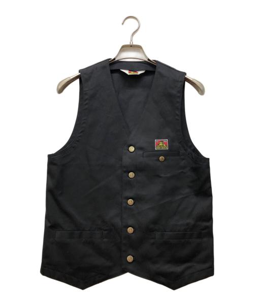 BEN DAVIS（ベンデイビス）BEN DAVIS (ベンデイビス) コットンベスト ブラック サイズ:Mの古着・服飾アイテム