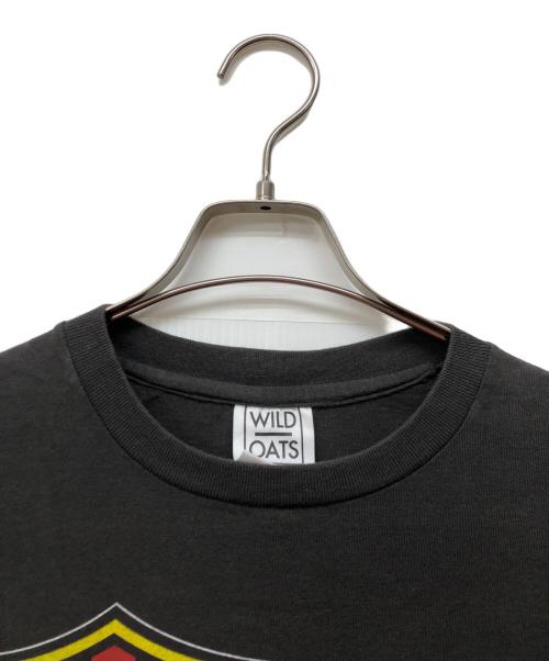 WILD OATS（ワイルド オーツ）WILD OATS (ワイルド オーツ) HARLEY-DAVIDSON (ハーレーダビッドソン) プリントTシャツ ブラック サイズ:XLの古着・服飾アイテム
