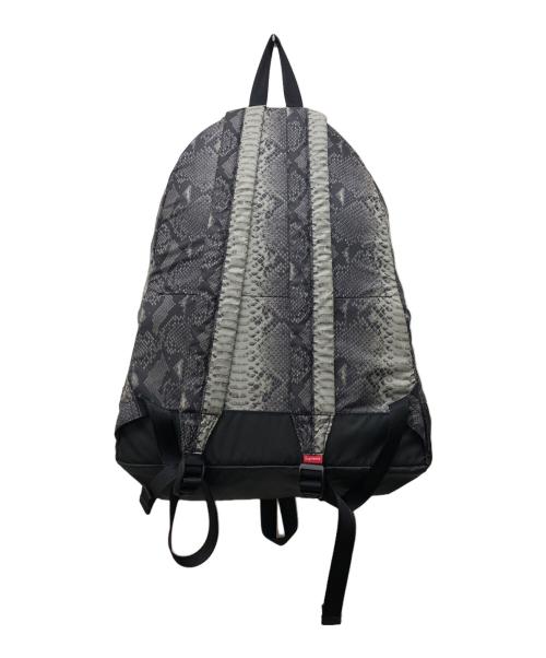 THE NORTH FACE（ザ ノース フェイス）THE NORTH FACE (ザ ノース フェイス) Supreme (シュプリーム) Snakeskin Lightweight Day BackPack ブラックの古着・服飾アイテム