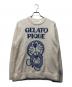 GELATO PIQUE HOMME（ジェラートピケ オム）の古着「ベビモコジャガードプルオーバー」｜ホワイト