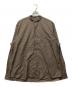 SOPHNET.（ソフネット）の古着「BAND COLLAR SHIRT」｜ブラウン