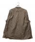 SOPHNET. (ソフネット) BAND COLLAR SHIRT ブラウン サイズ:XL：7000円