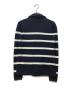 LAUREN RALPH LAUREN (ローレン ラルフ ローレン) ニットライダースジャケット ネイビー サイズ:XXS：8000円