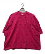 NIKE×jacquemusナイキ×ジャックムス）の古着「NRG HE SWOOSH S/S TEE」｜ピンク
