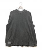WTAPSダブルタップス）の古着「24AWSpec LS CottonプリントロングTシャツ」｜グレー