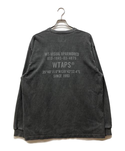 WTAPS（ダブルタップス）WTAPS (ダブルタップス) 24AWSpec LS CottonプリントロングTシャツ グレー サイズ:X 03の古着・服飾アイテム