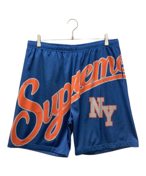 SUPREME（シュプリーム）Supreme (シュプリーム) 24SS BIG SCRIPT MESH SHORT ネイビー サイズ:Mの古着・服飾アイテム